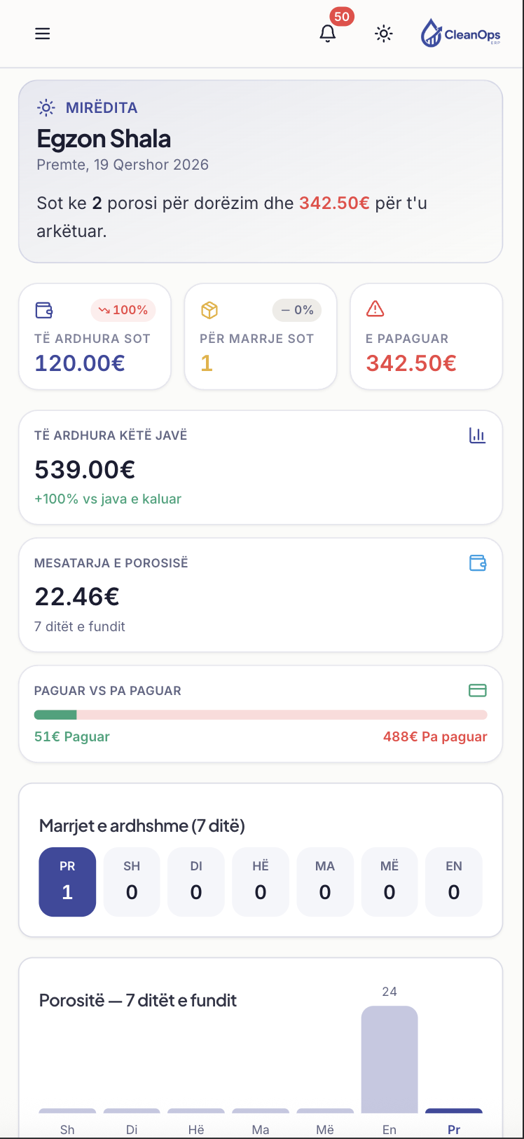 Public booking website
